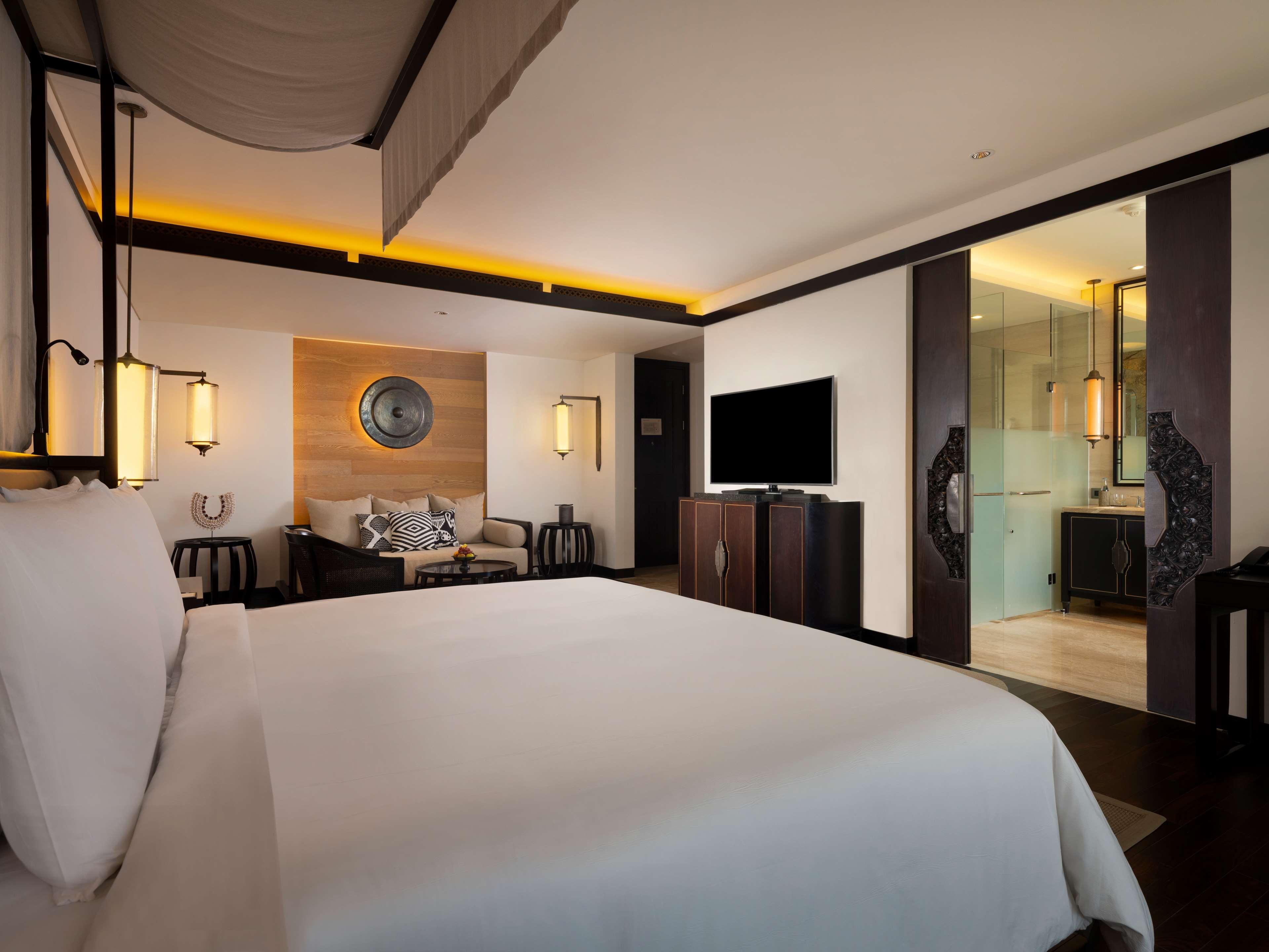 The Apurva Kempinski Bali Nusa Dua  Esterno foto A bedroom at the hotel